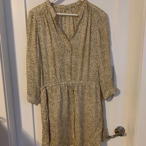 Aritzia Babaton Silk Leopard Dress